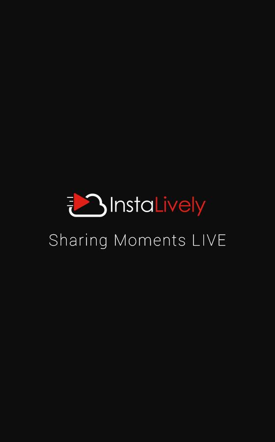 Android application InstaLively - Livestreaming screenshort