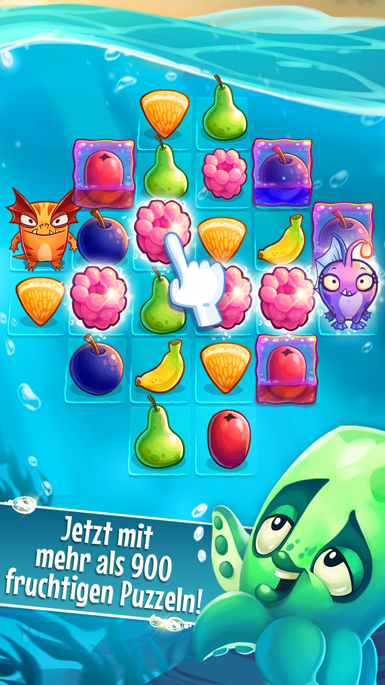 Android application Fruit Nibblers screenshort