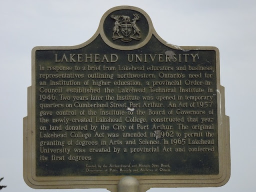 In response to a brief from Lakehead educators and business representatives outlining northwestern Ontario's need for an institution of higher education, a provincial Order-in-Council established...