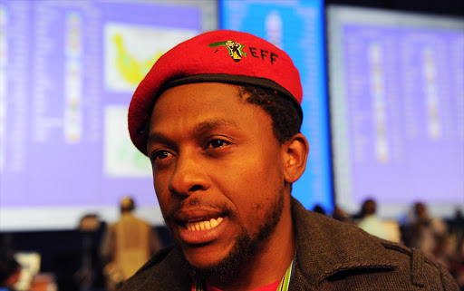 EFF spokesman Mbuyiseni Ndlozi