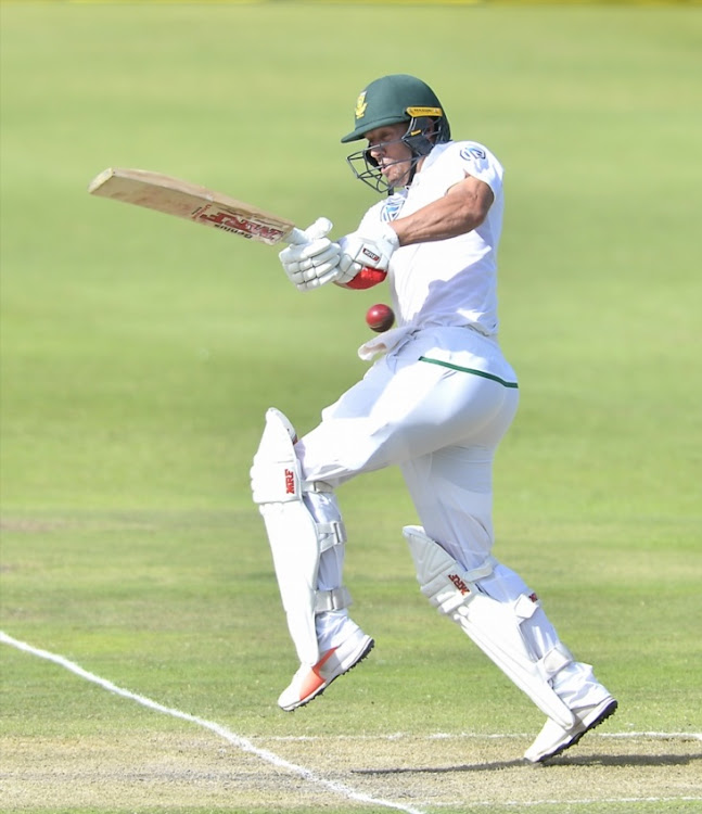 AB de Villiers of South Africa during day 2 of the 2nd Sunfoil Test match between South Africa and Australia at St Georges Park on March 10, 2018 in Port Elizabeth.