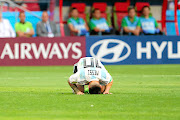 Lionel Messi of Argentina proved far from messianic for his side as he was unable  to lead them beyond the round of 16 at the Fifa World Cup in Russia. /The Asahi Shimbun via Getty Images