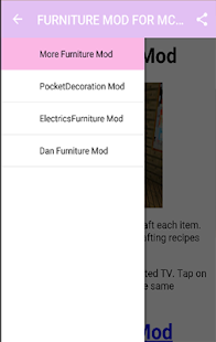 How to download FURNITURE MOD FOR MCPE✴ 1.0.0 unlimited apk for android