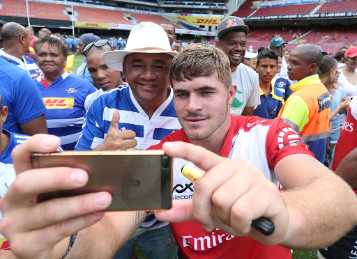 Malcolm Marx of Lions during the 2017 Super Rugby Warm-Up match between DHL Stormers and Emirates Lions at DHL Newlands Stadium on February 11, 2017 in Cape Town, South Africa.