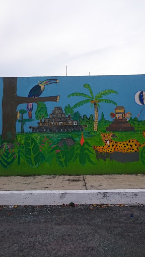 Mural Civilización Maya 