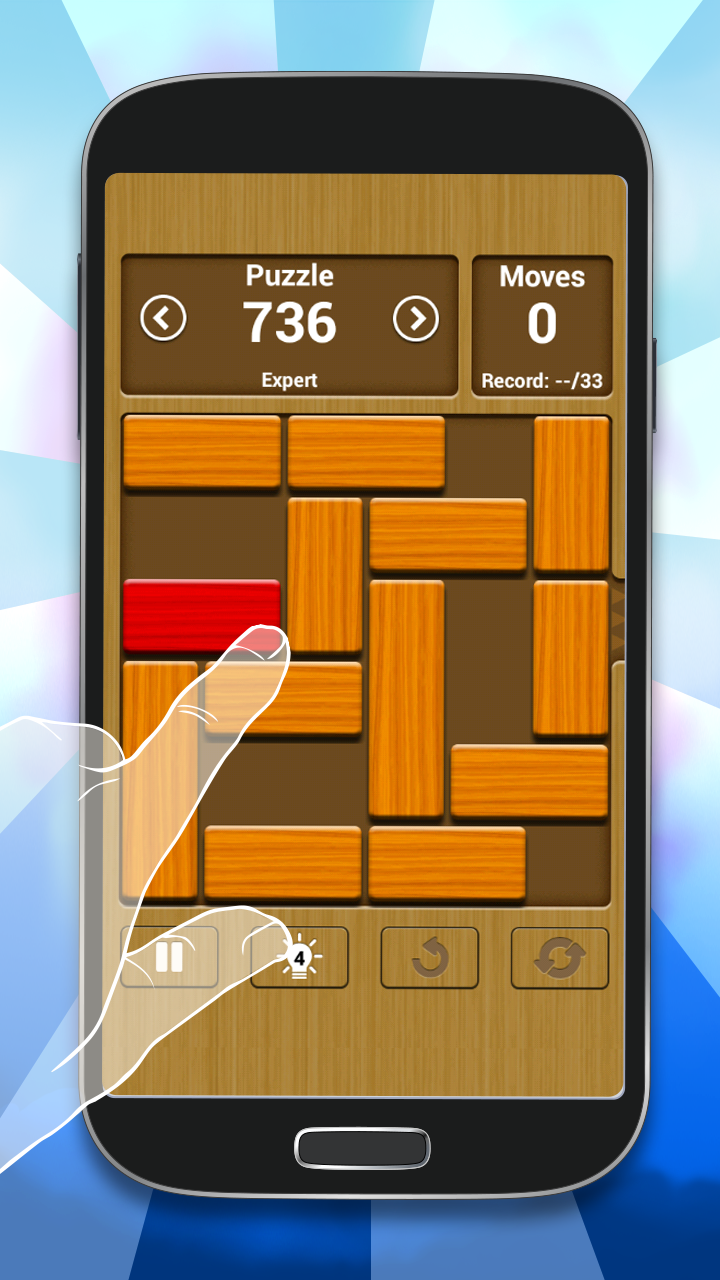 Android application Unblock Me FREE screenshort