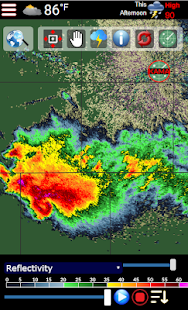 Storm Mapping WxPRO screenshot for Android