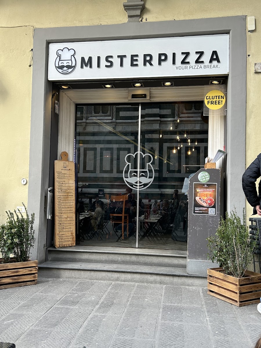 Gluten-Free at Mister Pizza