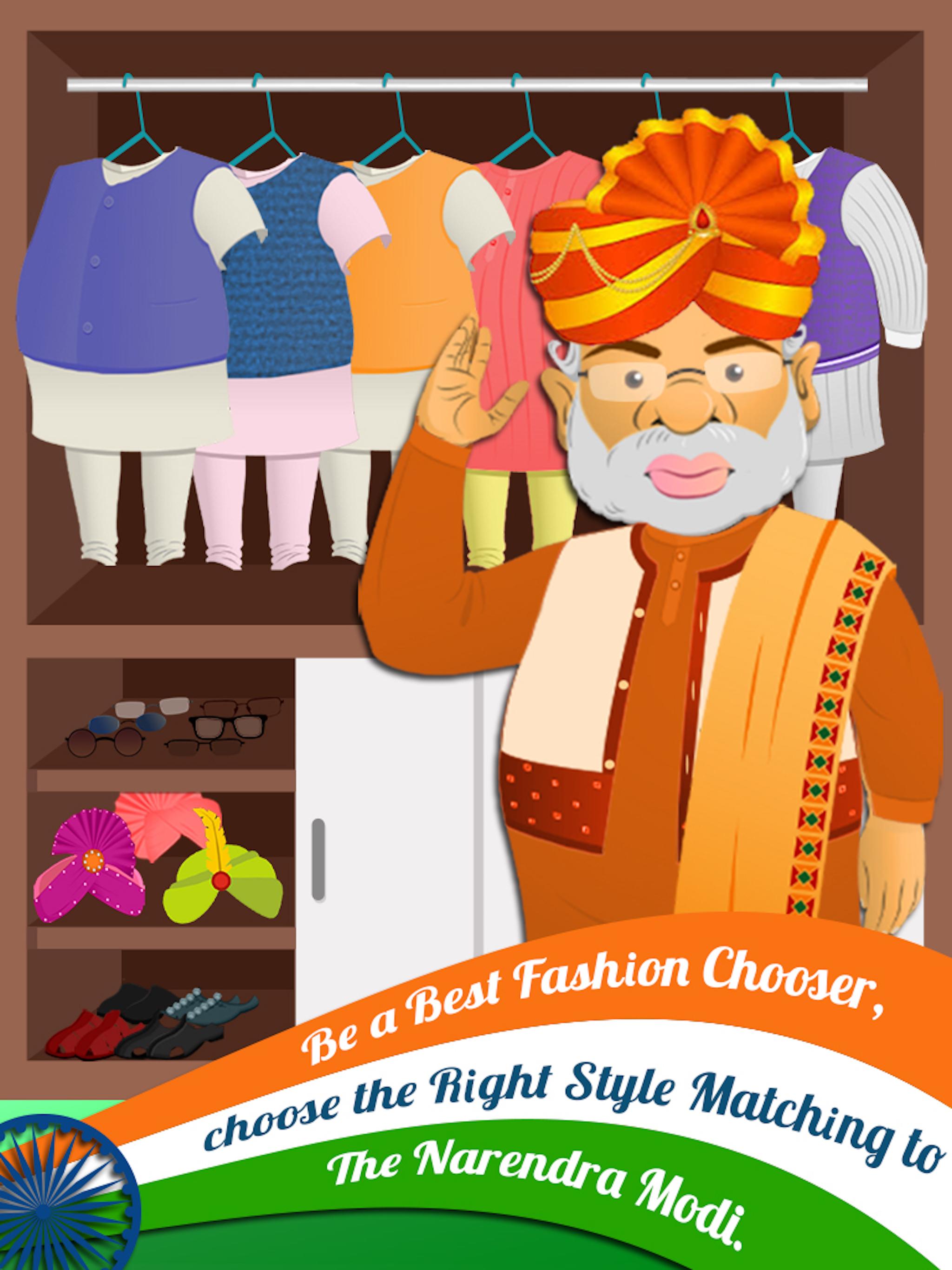 Android application NAMO Dress Up screenshort