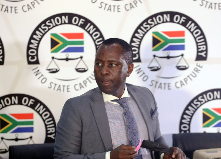 Former mineral resources minister Mosebenzi Zwane testifies at the state capture commission. File photo.