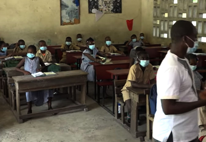 Reopening classrooms also means thousands of pupils and their teachers must be ferried back to boarding schools outside Abidjan, epicentre of the epidemic.