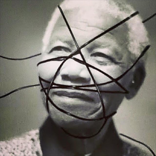 Madonna posted this picture of Nelson Mandela on her Facebook page, captioned: "This#rebelheart fought for freedom!"