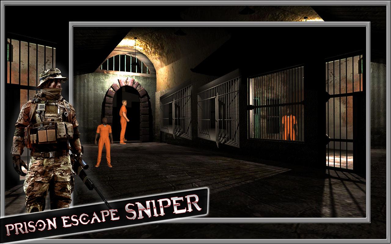 Android application Prison Escape Sniper screenshort