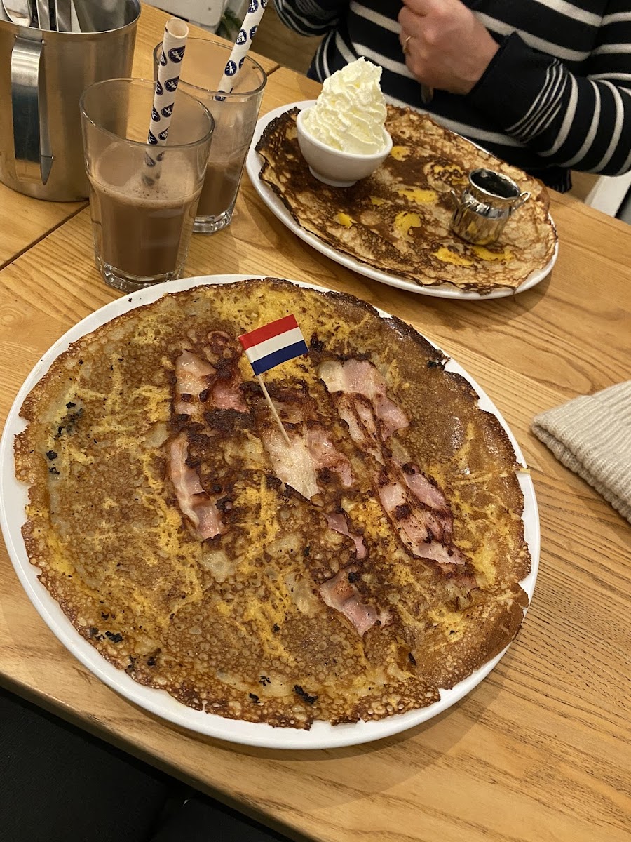 Dutch flag to symbolise gluten free