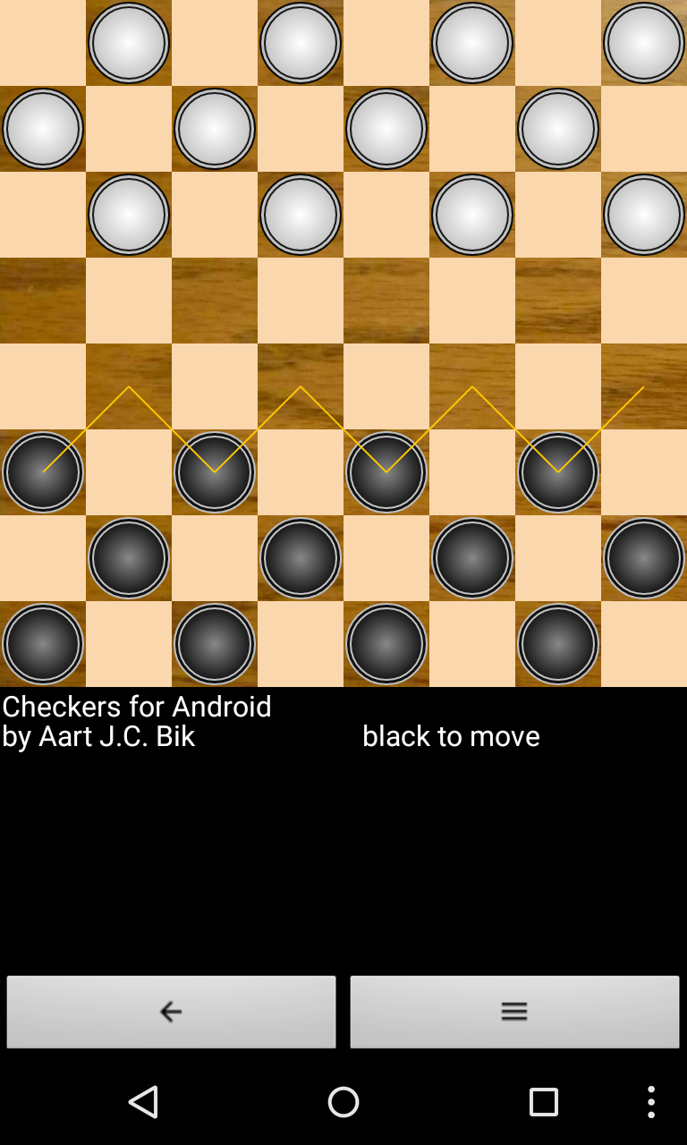 Android application Checkers for Android screenshort