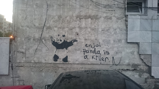 Panda On A Wall