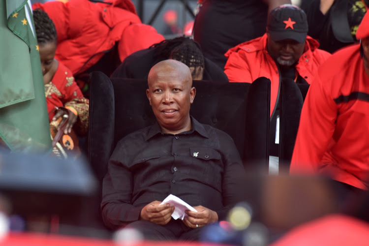 EFF president Julius Malema. File photo: FREDDY MAVUNDA