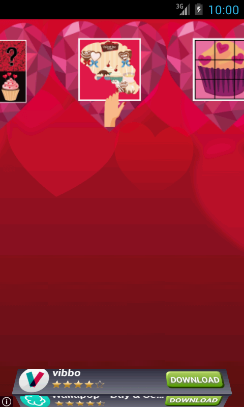 Android application Valentine Games screenshort