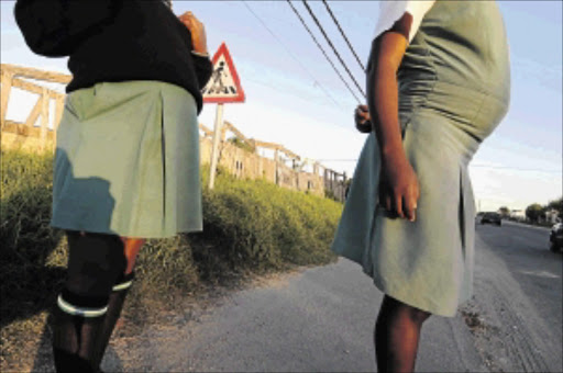 BABY BLUES: The pregnancy rate among schoolgirls remains high and disturbing Photo: MICHAEL PINYANA