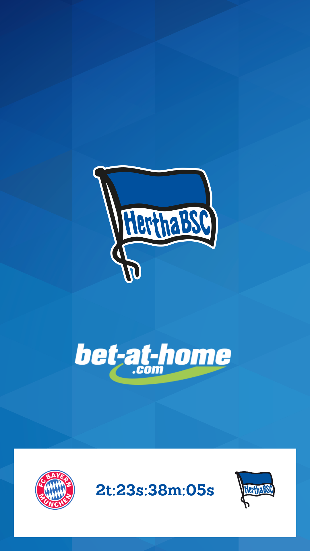 Android application Hertha BSC screenshort