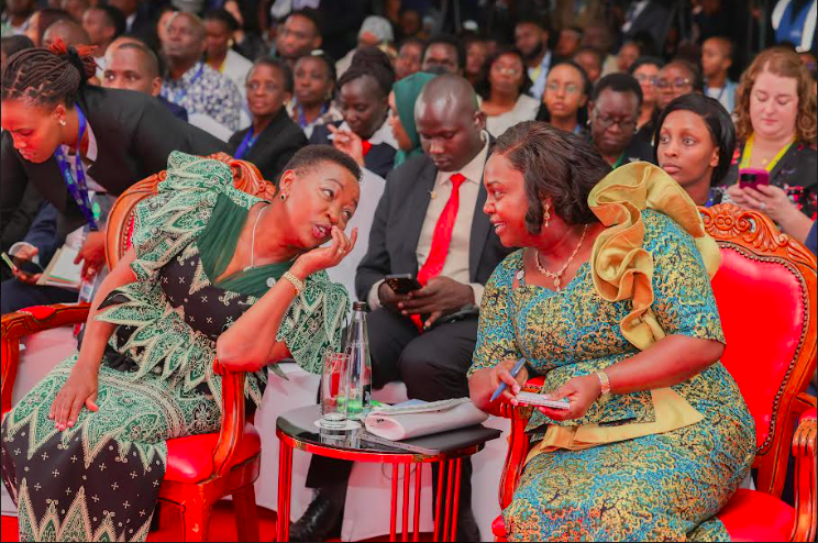 First Lady Mama Rachel Ruto and Second Lady Pastor Dorcas Rigathi at a past event.