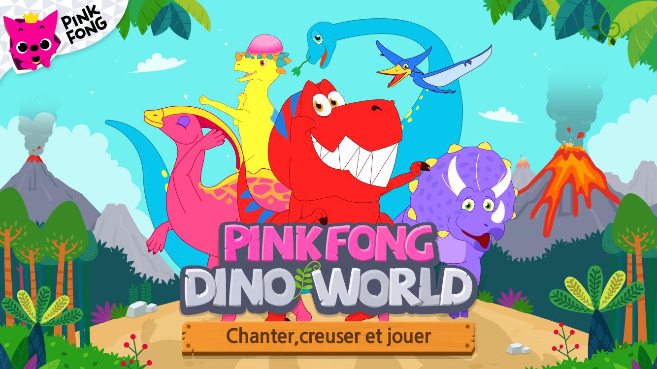 Android application Pinkfong Dino World screenshort