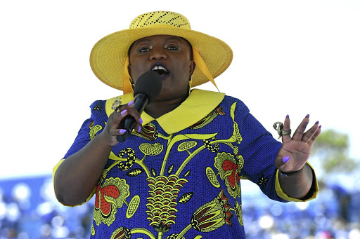 Phumzile van Damme has blasted people blaming black leaders for the DA's poor election results. /Gallo Images/ Deaan Vivier