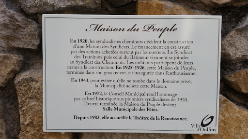 Inscription Maison Du Peuple