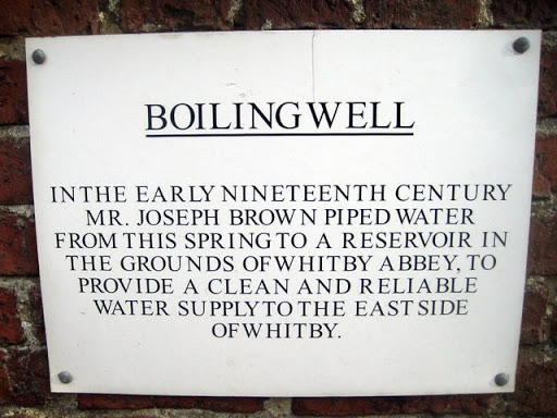This explanatory plaque is affixed to the roadside wall of the well. © Copyright Mike Kirby and licensed for reuse under this Creative Commons Licence . Submitted via Geograph