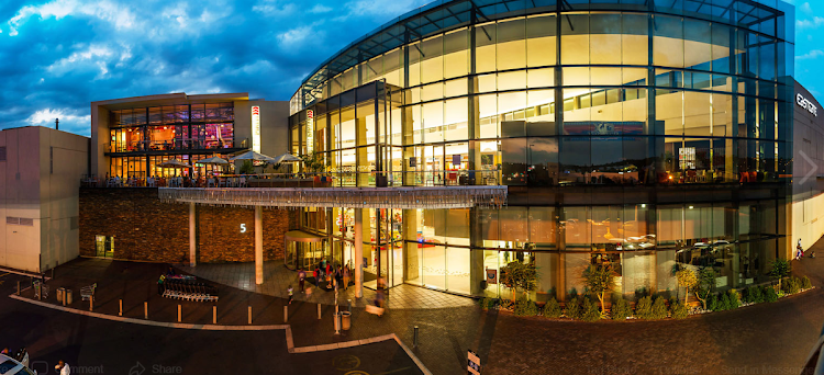The Eastgate Shopping Mall in Bedfordview. The SA commercial real estate sector - with its collection of high-rise office spaces and huge shopping malls - has been among the country's worst hit, along with travel and tourism.