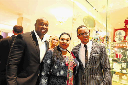 GLAMOUR AND STYLE: Top Billing presenter Simba Mhere, musician Yvonne Chaka Chaka and TV presenter and actor Masego Maponyane at the SA Style Awards in Hyde Park, Johannesburg, last night Picture: