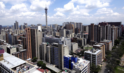 A view of Hillbrow and Berea. File photo.