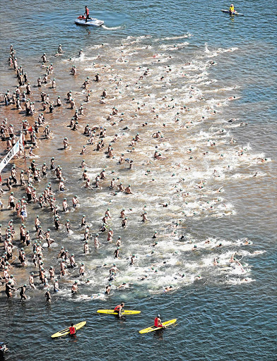 OPEN WATER: This year's Midmar Mile will see a raft of new safety measures. File photo