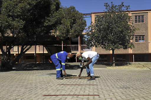 Emadwaleni High School in Orlando, Soweto, is ready for the reopening of schools next week./Thulani Mbele