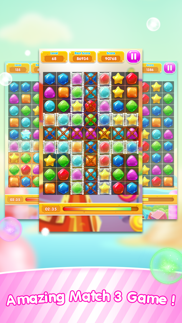 Android application Candy Sweet Deluxe screenshort