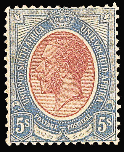 STAMP OF VALUE: The head of King George V graces this 1913 stamp