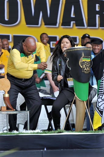 File photo of the ANC's upbeat spirits