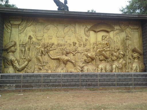 Chhatrapati Shivaji Statue Mural