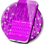 Keyboard Skin Purple Apk