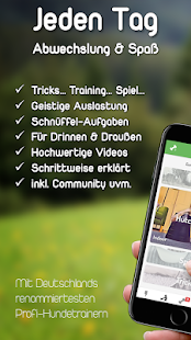 mydog365 – Hunde Training, Auslastung, Tricks, Fun Screenshot