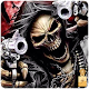 Download Death Skull Gun zipper lock screen For PC Windows and Mac 1.010
