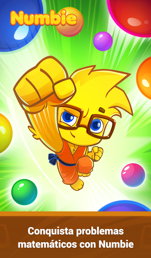 Android application Numbie Kung Fu: Bubble Match screenshort