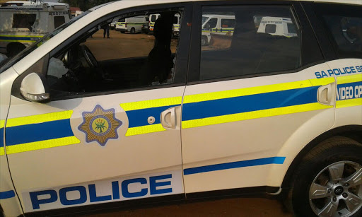 Several vehicles and VIP toilets were damaged during protests in Vuwani yesterday.