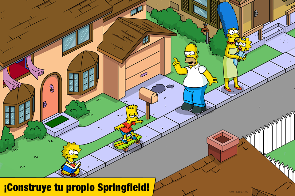 Android application The Simpsons™:  Tapped Out screenshort