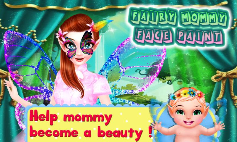 Android application Fairy Mommy Face Paint screenshort
