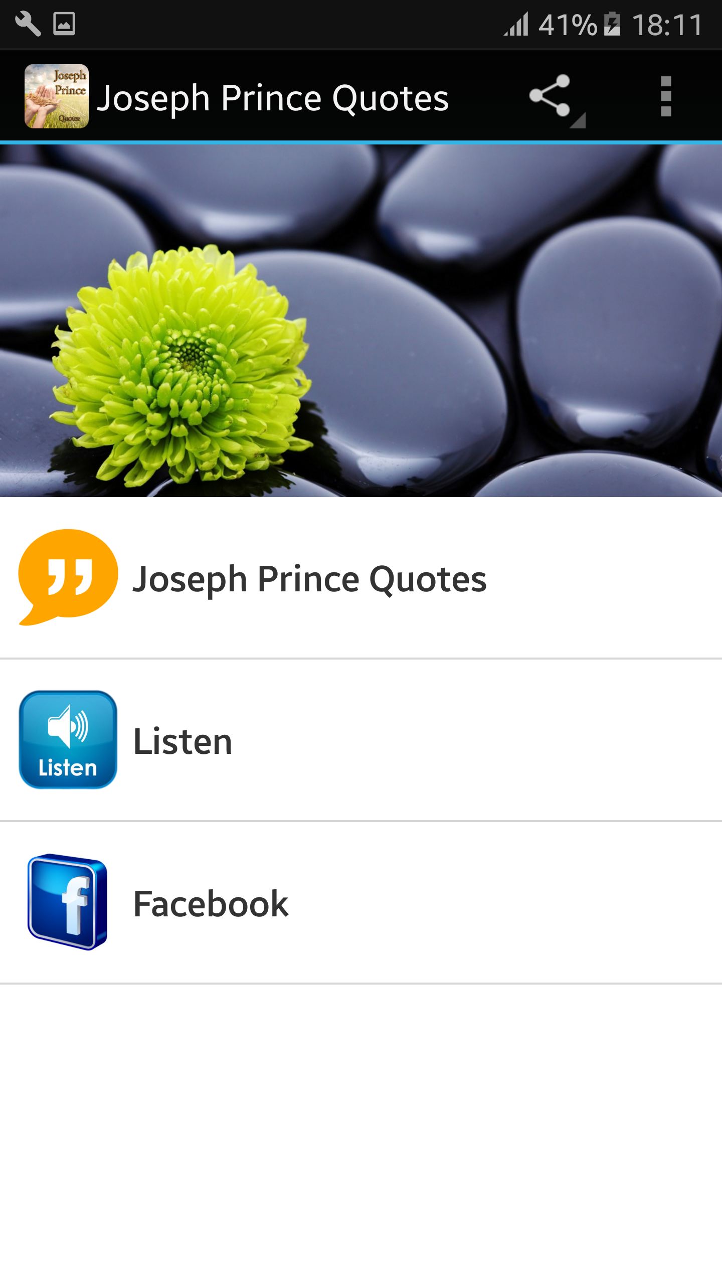 Android application Joseph Prince Quotes screenshort