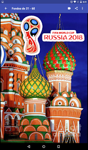 Rusia 2018 Fondos Screenshot
