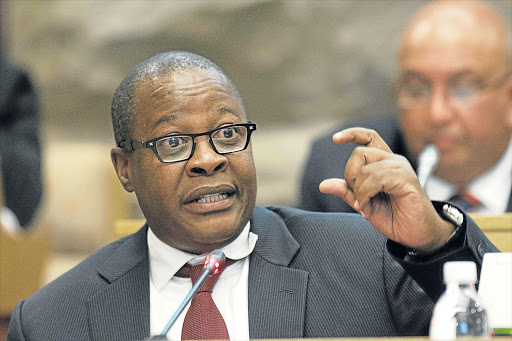 ON RIGHT TRACK: Eskom was unlikely to load-shed this summer and might even avoid it next winter, according to chief executive Brian Molefe Picture: TREVOR SAMSON