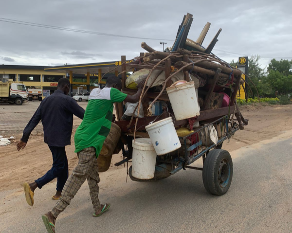 IDPs from Bula sheikh affected by floods in Garissa moving on Monday.