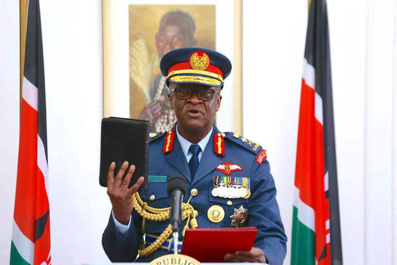 List senior officers who perished alongside General Francis Ogolla